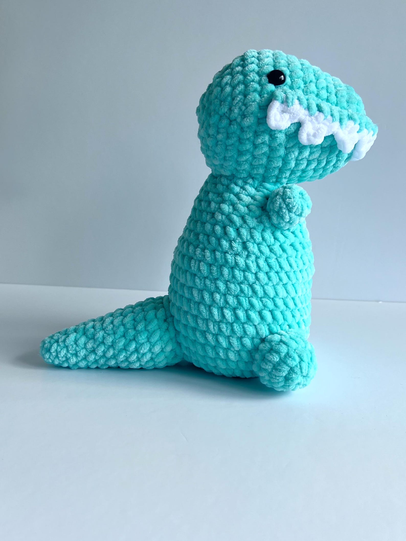 Allosaurus Low Sew Amigurumi Crochet Patterns Dinosaur No Sew Crochet ...