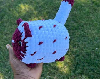 Amigurumi Crochet Cat, Cute Crochet, Crochet Pattern, Cute Loaf Cat plush, No-sew Cat Amigurumi Crochet, Digital PDF files in English