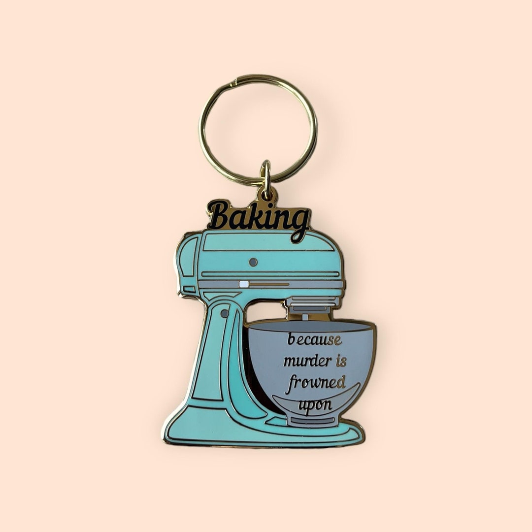 Baking Keychain | Funny Keychain | Baker Keychain | Patisserie Keychain ...