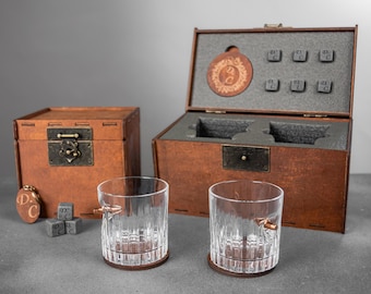Juego de vasos de whisky para padrinos de boda - Vasos de whisky grabados - Regalo para esposo, Vasos de whisky personalizados con bala