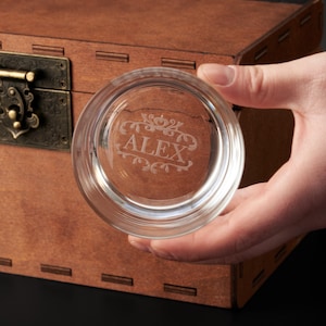 ALLEEN gravure, gepersonaliseerde glasgravure – glasgravure op maat Unieke en elegante aangepaste ontwerpen!