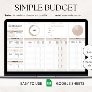 Budget By Paycheck Spreadsheet Google Sheets Budget Template Monthly Budget Paycheck Budget Weekly Budget Biweekly Budget Planner Beginner