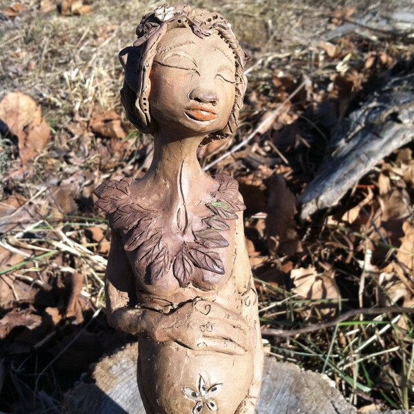 Reserved for Kelly...Apple Fae Garden art. Waiting for the Promise
