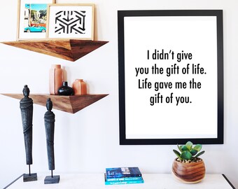 Gift of Life, 5x7, 8x10, 11x14, Wall Print