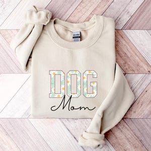 Dog Mom Sweatshirt, Dog Mama Shirt, Dog Mom Gift,Dog Mama Sweater, Dog Mom Sweater, Cozy Puppy Sweatshirt,Dog Mom Gift,Floral Dog Lover Gift