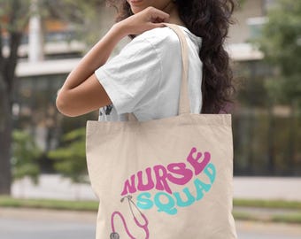 Bolsa de mano para enfermeras, regalo para enfermeras, bolso de hombro para enfermeras, bolso de agradecimiento para enfermeras, enfermería, regalo para enfermeras, bolso para la vida de enfermeras, equipo de enfermeras, semana de la enfermera