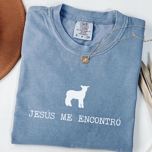But Now I&#39;m Found Christian Spanish Text T Shirt, Lost Sheep Shirt, Christian Gift, Jesus Tee,Jesus Find Me Unisex Shirt, Christian Mom Gift
