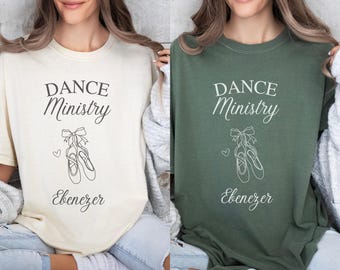 Custom Christian Dance Ministry Shirt, Group Shirt, Worship Apparel,Church Dance Ministry Shirts, Christian Gift,Christian Merch, Dancer Mom