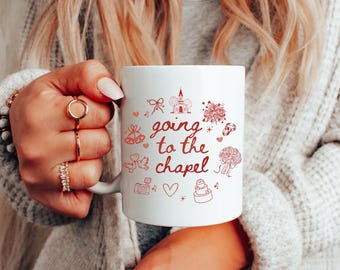 Custom Going To The Chapel, Future Mrs Mug, Custom Bride Mug, Engagement Gifts, Getting Married Mug, Engagement Coffee Mug, Wedding Announce
