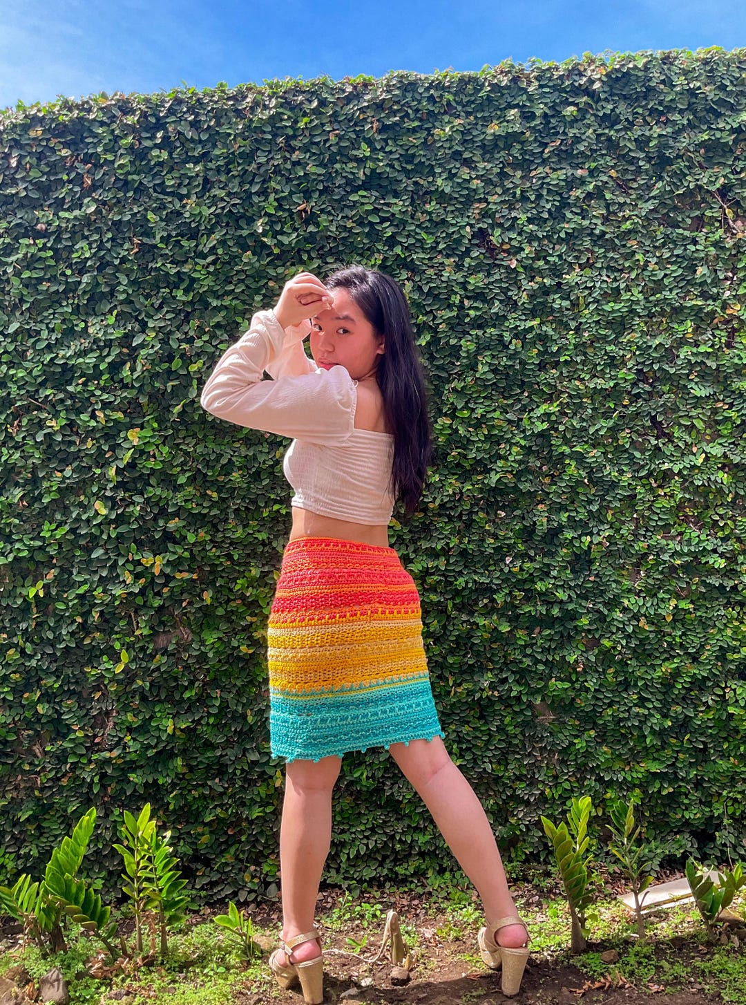 Crochet Flora Skirt PDF Pattern Sunflowerraes - Etsy