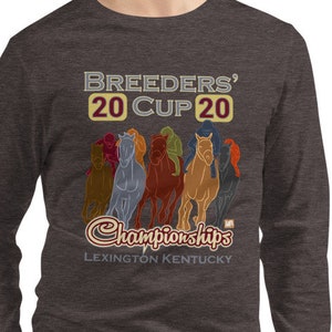 Celebrate Breeders Cup 2020 Authentic Equine Designs Maximum Security Horse Racing Enthusiast Apparel Short-Sleeve Unisex T-Shirt
