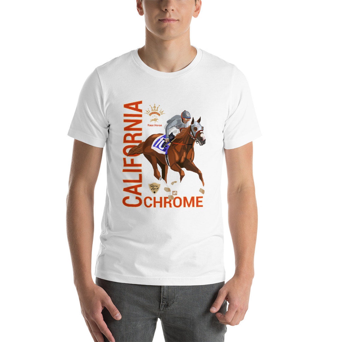 Short-sleeve Unisex T-shirt California Chrome HOF Inductee - Etsy