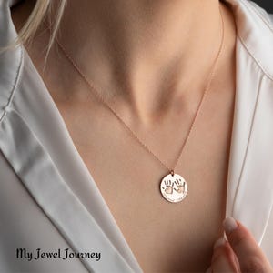 Personalized Baby Handprint Footprint Necklace, Custom Baby Name Necklace, Newborn Keepsake Jewelry, Baby Jewelry ,Newborn Baby gift