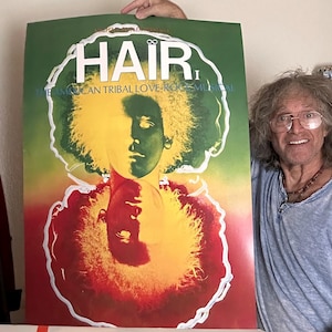 1968 Hair Musical Broadway Poster: Signed Certificate - Etsy