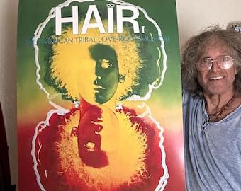 1968 Hair Musical Broadway Poster: Signed Certificate - Etsy