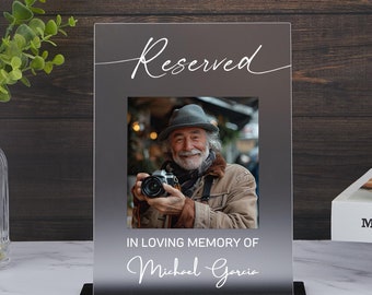 Acrylic Memorial Sign: In Loving Memory Wedding Decor