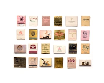 Matchbook Print Historic Detroit Glicee Photo Spark Romance