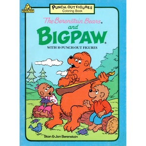 NEW! PDF File The Berenstain Bears and Big Paw 10 Coloring Pages