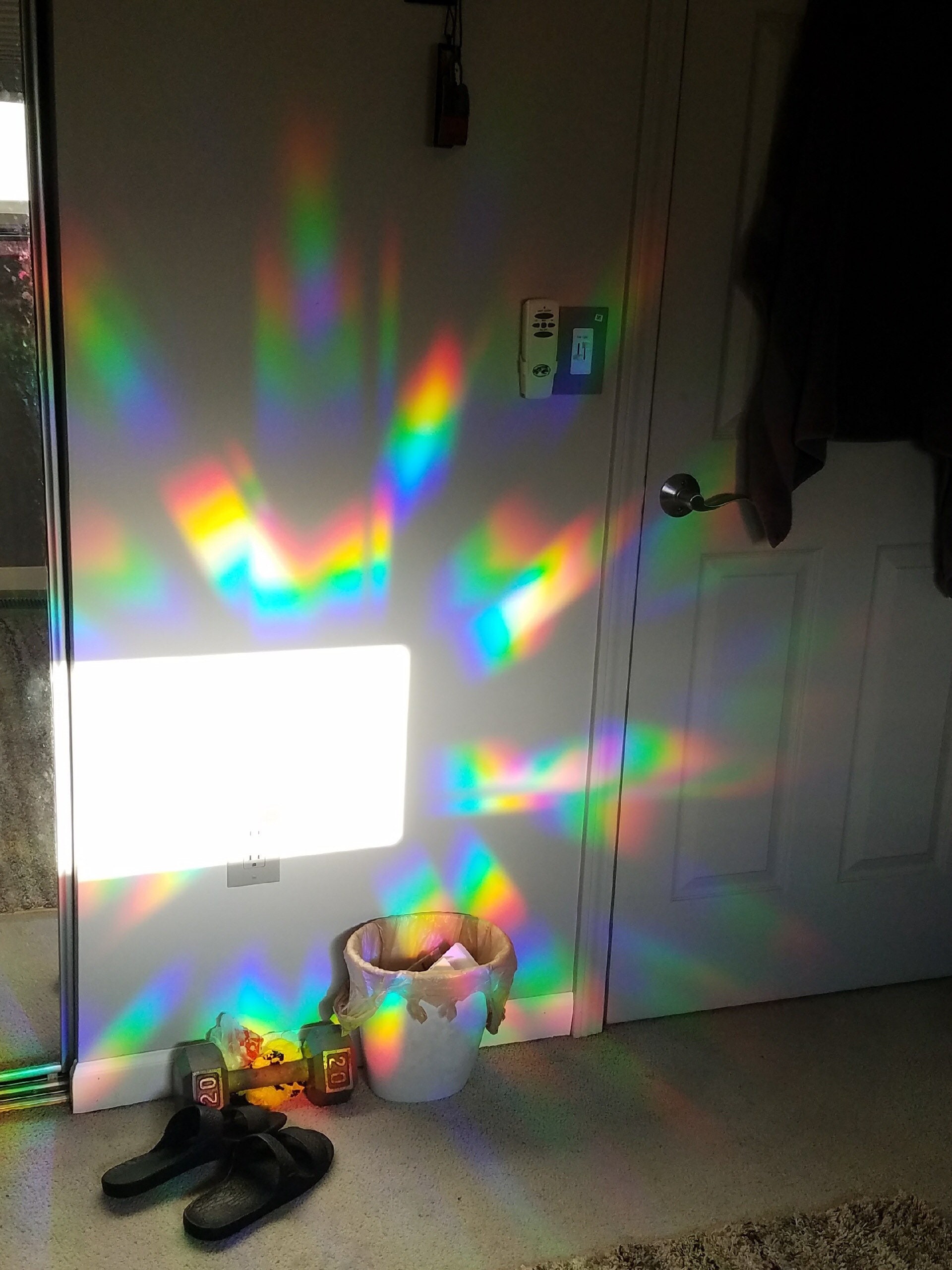 Rainbow window sticker deals