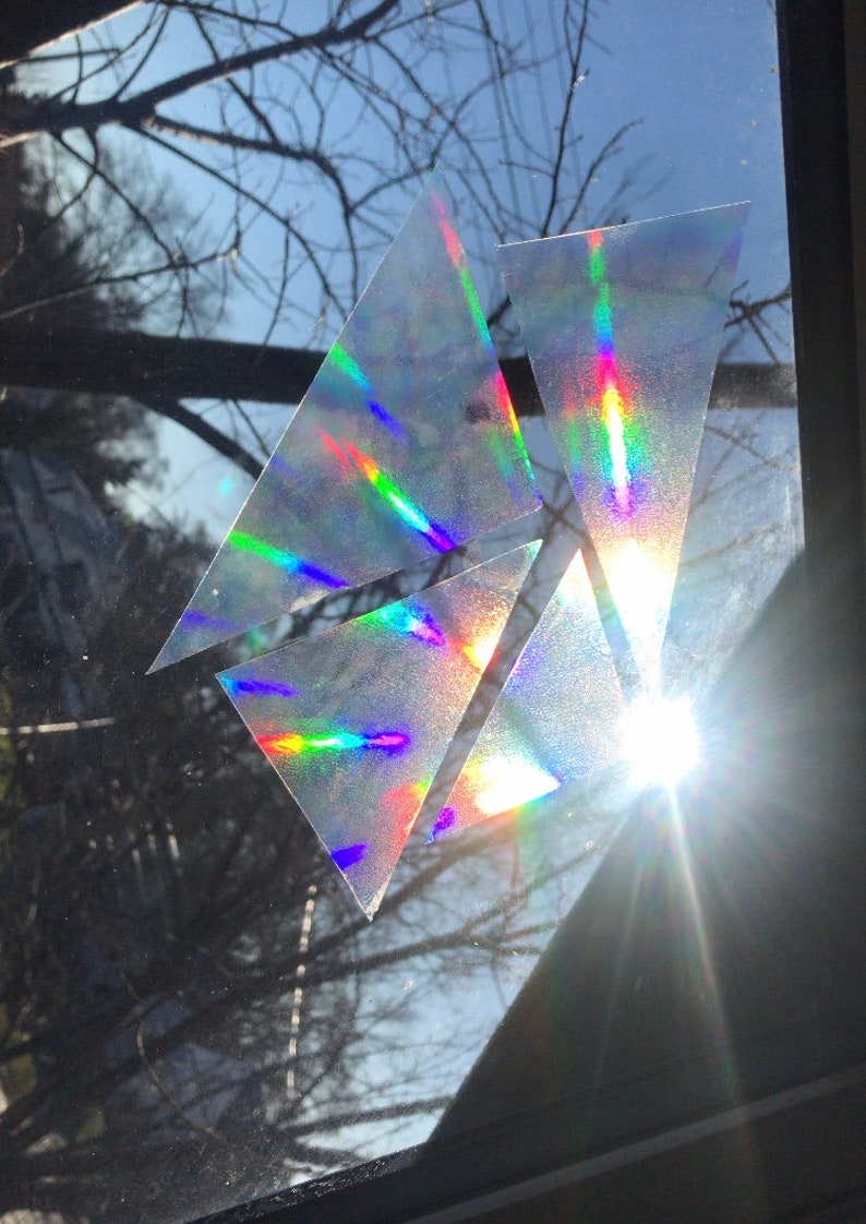 Prism Rainbow Maker Window Stickers Etsy