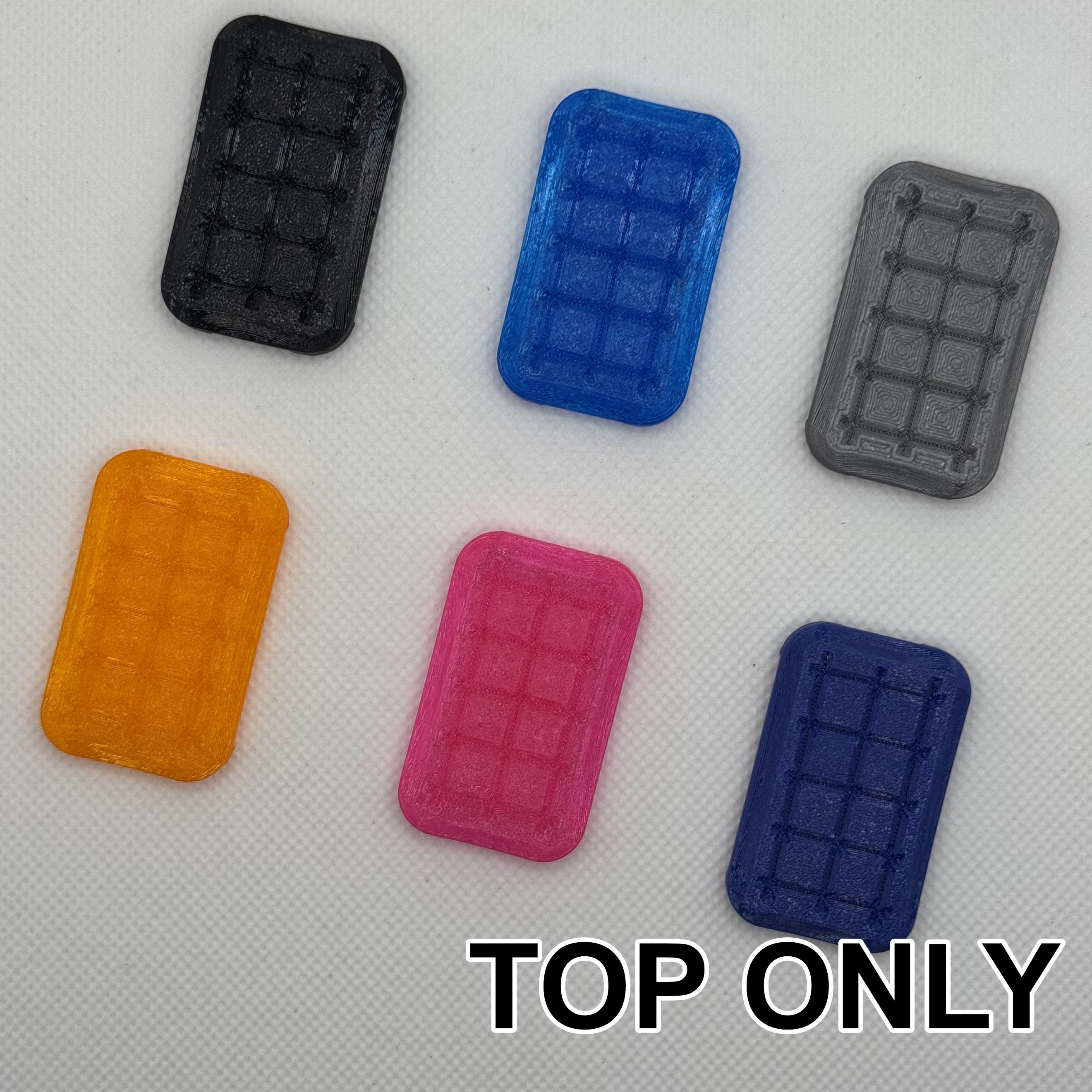 Full TPU Tall Top for Modusworks Rapt Lite Fidget Slider (Pair top only)