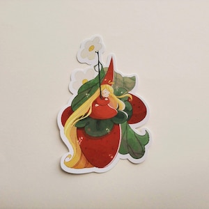 Sticker Strawberry Faerie