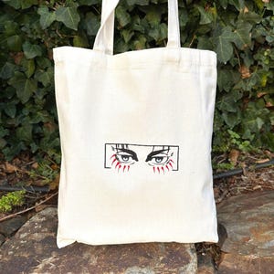 Eren tote bag - Attack on Titan. Broderad axelväska