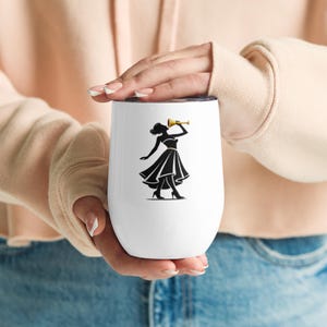Ex-Mormon Angel Moroni Wine Tumbler - Sip in Style