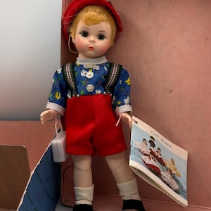 Madame Alexander “Hansel” Doll - International Series - 8-Inch Collectible Vintage New in Box With Tags