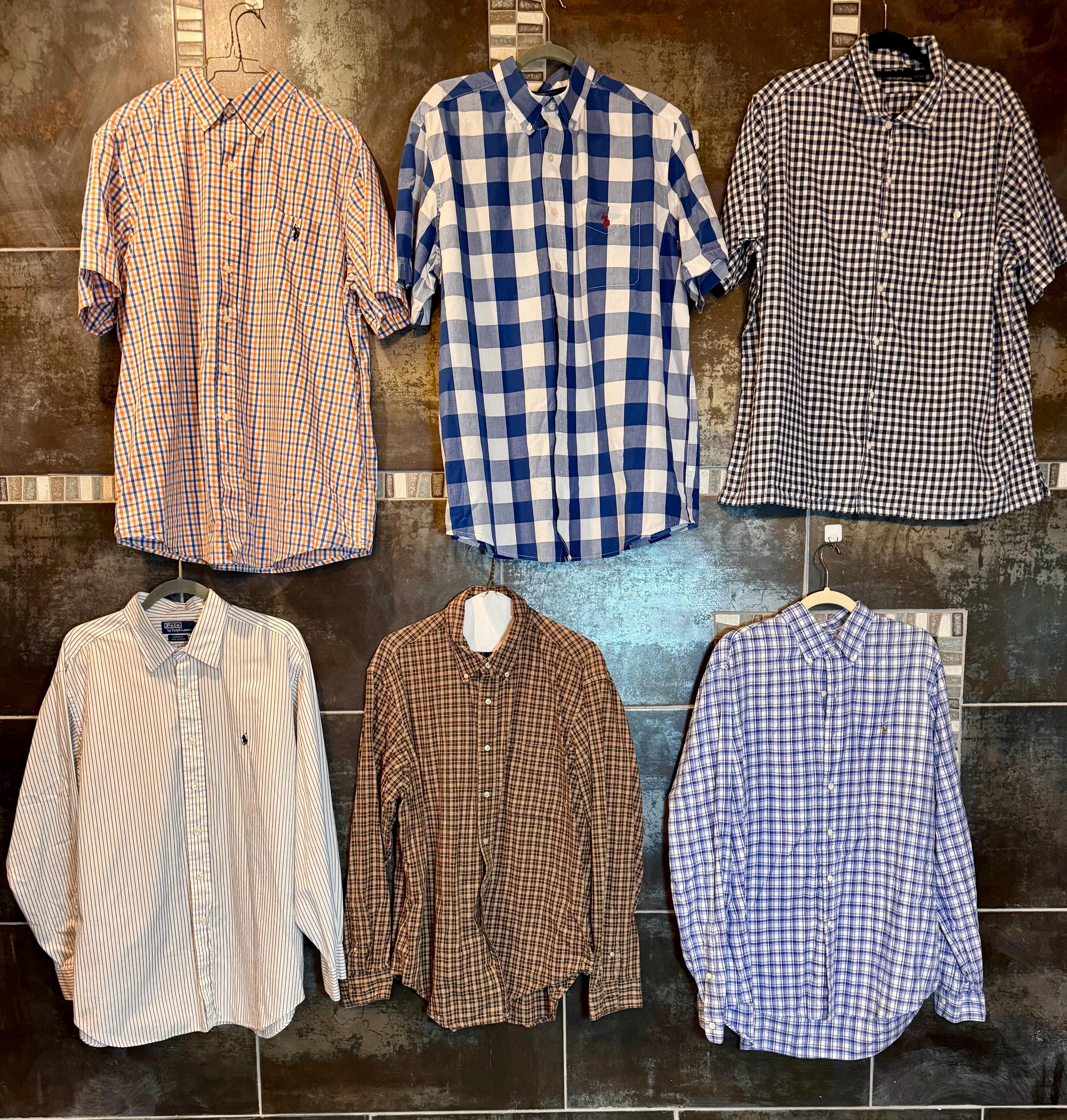 Checkered Shirt Ralph Lauren - Etsy
