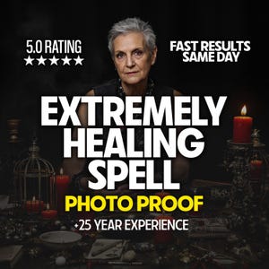 Health Spell, Illness Spell, Sickness Spell, Surgery Spell, Help With Illness, Pain Relief, Heal with Powerful Spell Healing Spell