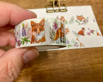 Nature Washi Tape - Fox