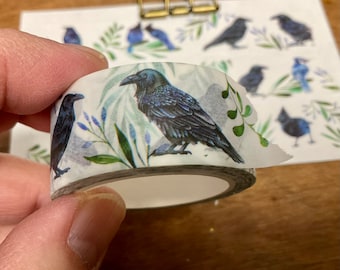 Nature Washi Tape - Ravens