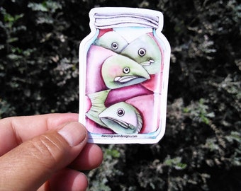 Canned Salmon - Sticker