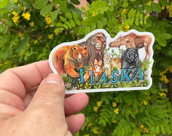 Wild Alaska - Sticker