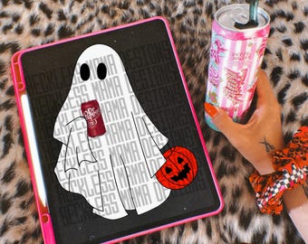 Halloween Dr Pepper Ghost PNG, funny ghost crew, Halloween gifts, Dr Pepper Ghost PNG, Cute Ghost PNG, Halloween Dr Pepper Ghost