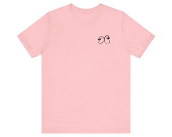 LipStick Coolbeans-logo grafisch unisex jersey T-shirt, vrijetijdskleding, dagelijks comfort, cadeau voor vrienden, zomerse sfeer, minimalistische stijl