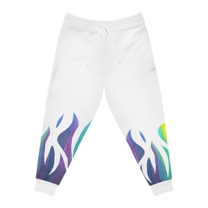 Northern Lights Go Punk Joggers| Casual Loungewear, Workout Pants, Gift for Fitness Lovers, Festival Wear, Activewear