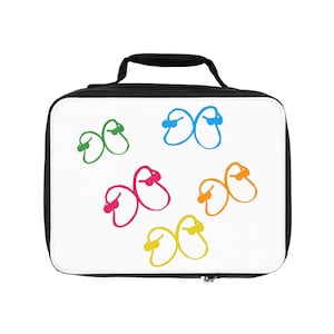 CoolBeans for Lunch, Cute Lunchbox, Insulated Lunch Tote, Fun Food Carrier, School Lunch Organizer