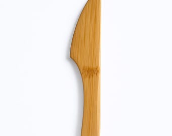 Wooden Cheese Butter Knife: Rustic Charcuterie Board Utensil - Eco-Friendly