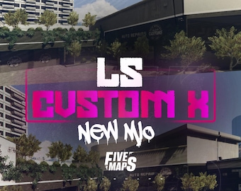 FiveM - Ls CustomX MLO | FiveM MLO | Fivem Mechanic MLO