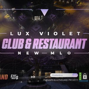 FiveM Lux Violet Club & Restaurant MLO: Immersive Karte