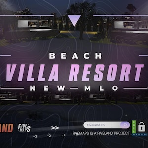 FiveM - Beach Villa Resort MLO | FiveM MLO | Fivem Mansion MLO