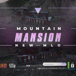 FiveM Mountain Mansion MLO - Elite roleplay-landgoed