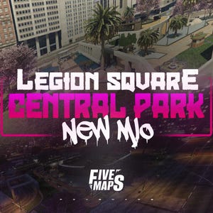 FiveM - Parque Legion Square MLO / FiveM MLO / Fivem Central Park MLO