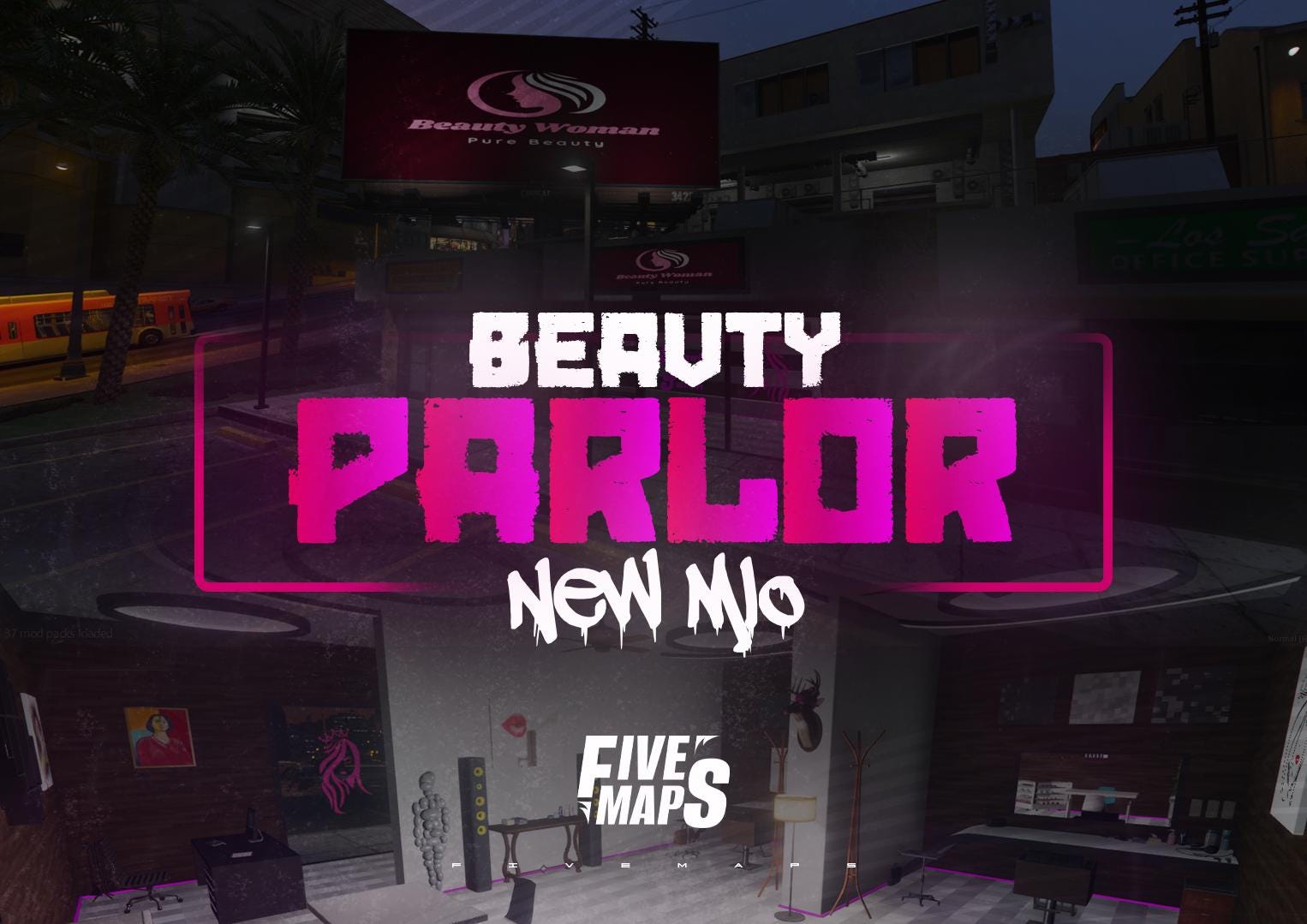 FiveM Beauty Parlor MLO: Elegant City Center