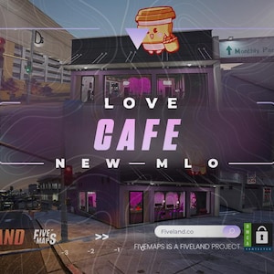 FiveM Love Cafe MLO: Romantic Pink RP Server Design