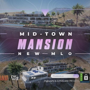 FiveM - Mid-Town Mansion MLO | FiveM MLO | Fivem Mansion MLO