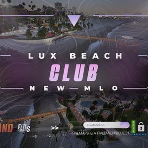 FiveM Lux Beach Club MLO: Tropische Karte