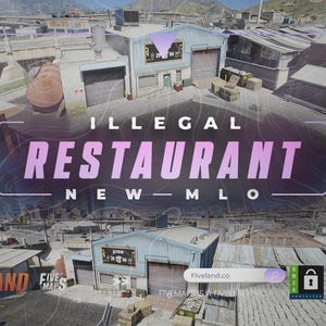 FiveM Illegal Restaurant MLO - MC Clubhouse Design